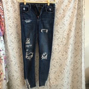 American Eagle Super High Rise Jegging